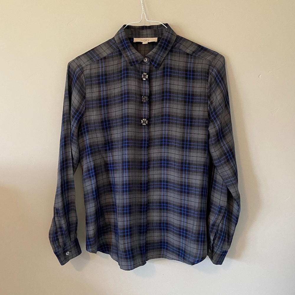 Loft Women's Button Up Blouse